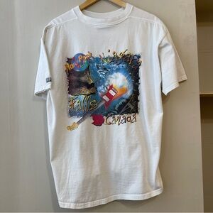 Vintage Hard Rock Cafe Niagara Falls Canada Graphic T Shirt Size XL Made In USA